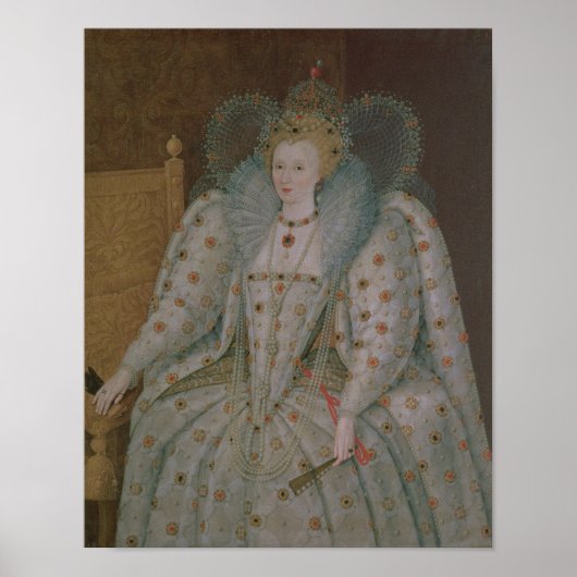 Queen Elizabeth I of England and Ireland ポスター (正面)