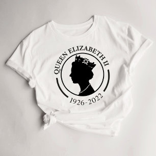 Queen Elizabeth ll Womens T – シャツ1926 - 2022 Tシャツ
