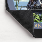 Queen Elizabeth National Park Uganda マウスパッド (コーナー)