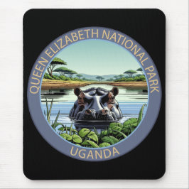 Queen Elizabeth National Park Uganda マウスパッド