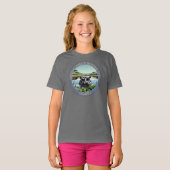 Queen Elizabeth National Park Uganda Tシャツ (正面フル)