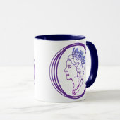 Queen Elizabeth Profile マグカップ (正面右)