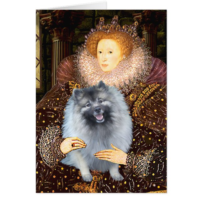 Queen Ellizabeth I - Keeshond (F) (正面)