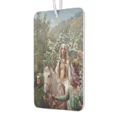 Queen Guinevere's Maying (by John Collier) カーエアーフレッシュナー (左)