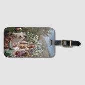 Queen Guinevere's Maying (by John Collier) ラゲッジタグ (正面横)