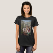 Queen Guinevere's Maying (by John Collier) Tシャツ (正面フル)