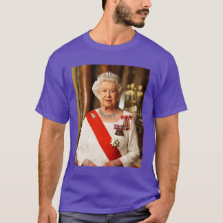 Queen II - ElizabethS England – イギリス女王( Tシャツ