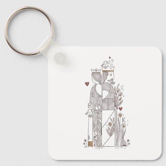 Queen+King キーホルダー (正面)