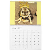 Queen Lulu the Pug 2022カレンダー カレンダー (1月 2027)