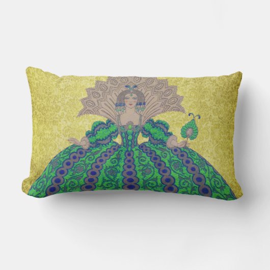 Queen Marie Antoinette ～枕13x21 ランバークッション (正面)