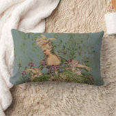 Queen Marie Antoinette – 腰枕13x21 ランバークッション (ブランケット)