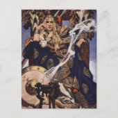 Queen Medb Celtic Mythology by J.C. Leyendecker ポストカード (正面)