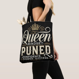 Queen Mindset – Tuned for Confidence Tote トートバッグ