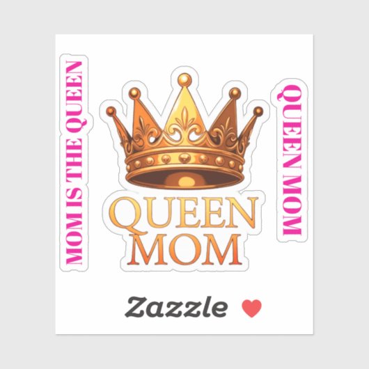 QUEEN MOM シール (シート)