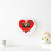 QUEEN MOM ラウンド壁時計 (ホーム)