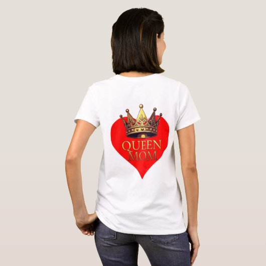 QUEEN MOM Tシャツ (裏面フル)