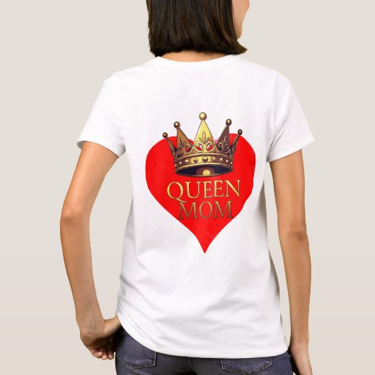 QUEEN MOM Tシャツ (裏面)