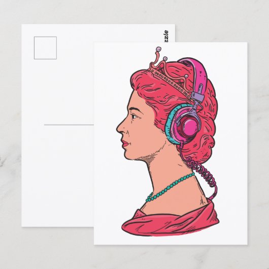 Queen Music ポストカード (正面/裏面)