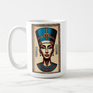 Queen Nefertiti – タイムレスエジプト美しい コーヒーマグカップ
