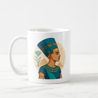 Queen Nefertiti – 古代レガックのタイムレス美しい コーヒーマグカップ