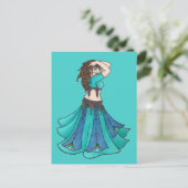 Queen of Beledi Belly Dancer ポストカード (スタンド正面)