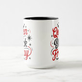 Queen of Black Friday Shopping マグカップ (中央)