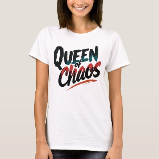 Queen of Chaos 2 Tシャツ (正面)