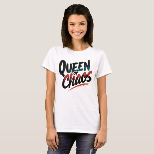 Queen of Chaos 2 Tシャツ (正面フル)