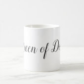 Queen of Dataオフィスのマグ コーヒーマグカップ (中央)