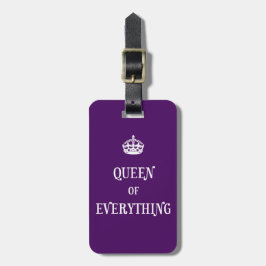 Queen of Everythingラゲージタグ ラゲッジタグ