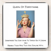 Queen Of Everything *セット6 コースター (正面)