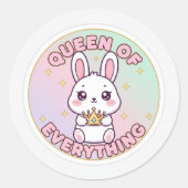 Queen of Everything  ラウンドシール (正面)