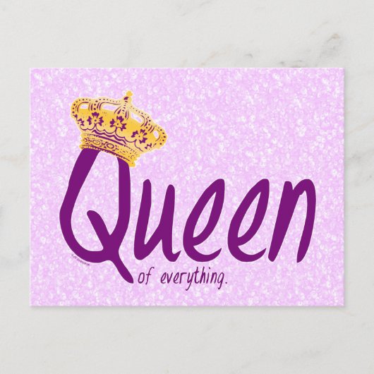 Queen of Everything [葉書] ポストカード (正面)