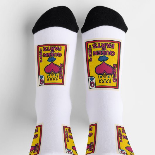 Queen of Farts Socks ソックス (上部)