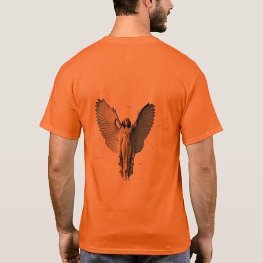 Queen Of Flower Men's Basic T-Shirt Tシャツ (裏面)