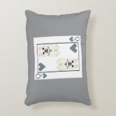Queen of Hearts アクセントクッション (正面(垂直))