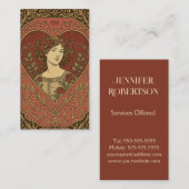 Queen of Hearts 名刺 (正面/裏面)