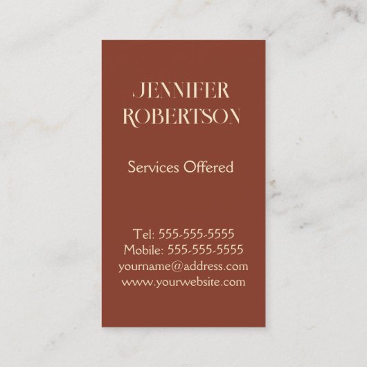 Queen of Hearts 名刺 (裏面)