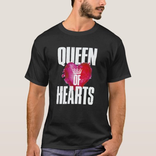 Queen of Hearts  1 Tシャツ (正面)