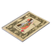 Queen of Hearts , Alice's Adventures in Wonderland ノートブック (左側)