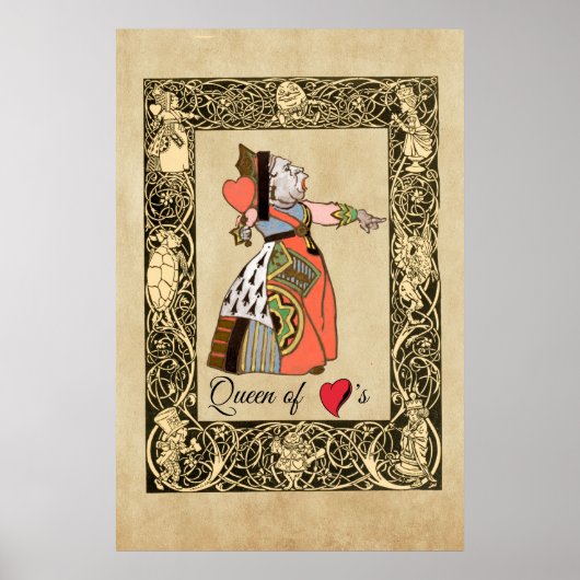 Queen of Hearts , Alice's Adventures in Wonderland ポスター (正面)