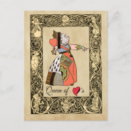Queen of Hearts , Alice's Adventures in Wonderland ポストカード