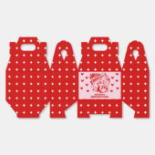 Queen of Hearts Bachelorette Party フェイバーボックス (見開き)