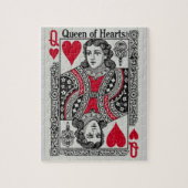 QUEEN OF HEARTS CARD ジグソーパズル (縦)
