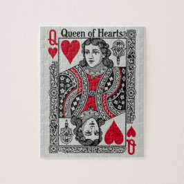 QUEEN OF HEARTS CARD ジグソーパズル