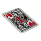 QUEEN OF HEARTS CARD マグネット (右側)