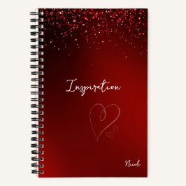 Queen of Hearts Custom Pageant Notebook Journal ノートブック