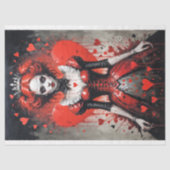 Queen of Hearts Decoupage 薄葉紙 (正面)