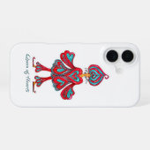 Queen of Hearts  iPhone 16ケース (裏面横)