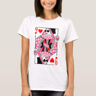 Queen of hearts Playera Tシャツ